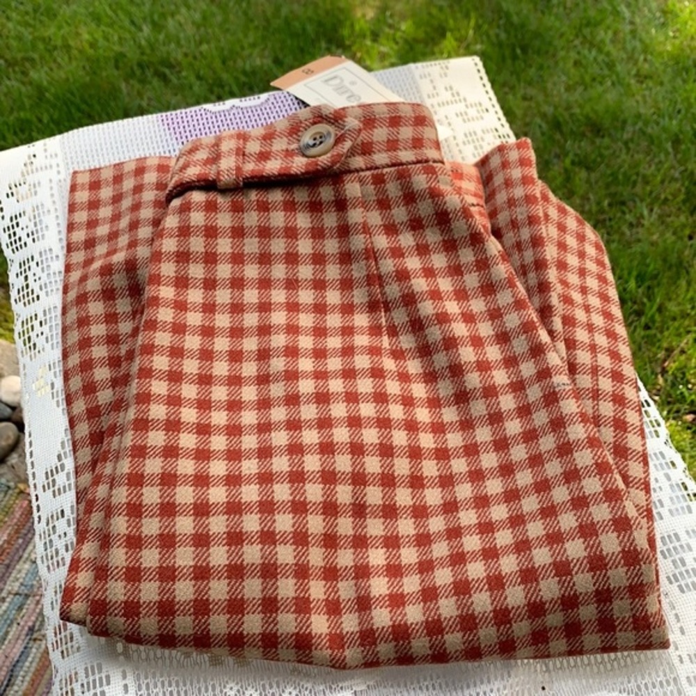 Vintage Wool Skirt By Directions Size 8 New with tags